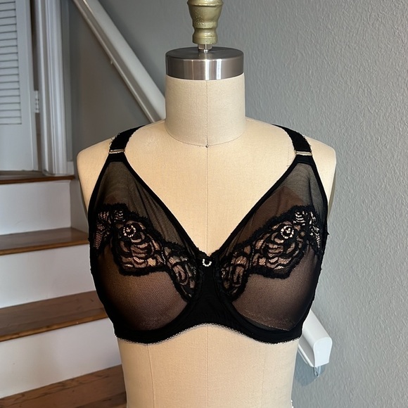 Wacoal Sheer Enough Underwire Bra 855253 Black* 2️⃣👙Included - Picture 3 of 13